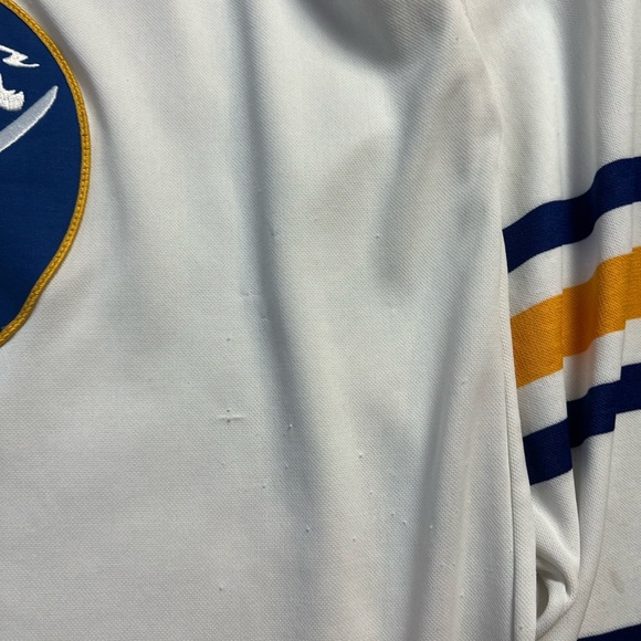 Vintage 80s NHL CCM Buffalo Sabres Perreault Jersey Size XL - Picture 6 of 11